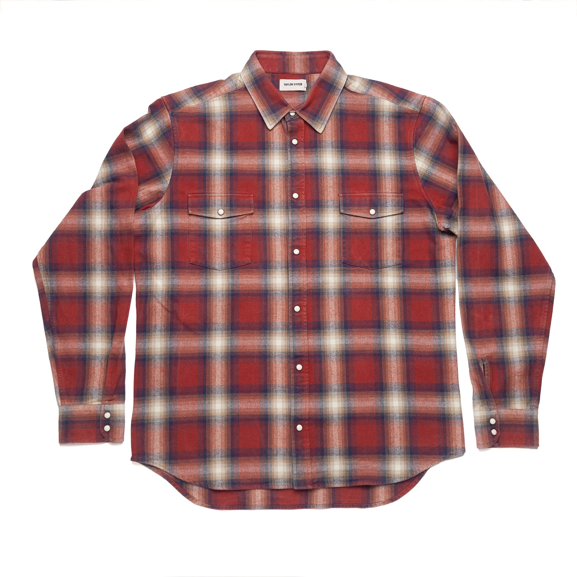 The Glacier Shirt in Red Plaid - 46