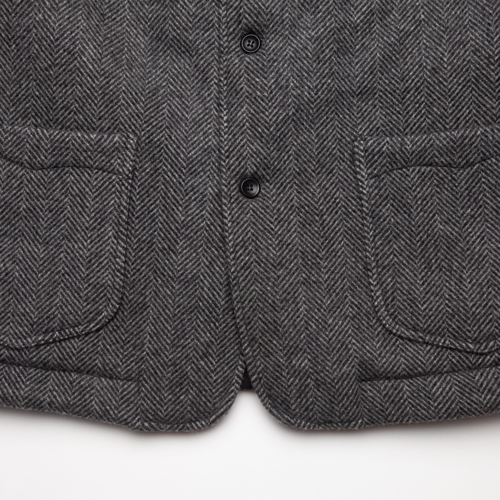 The Anatole Lined Blazer in Grey Wool