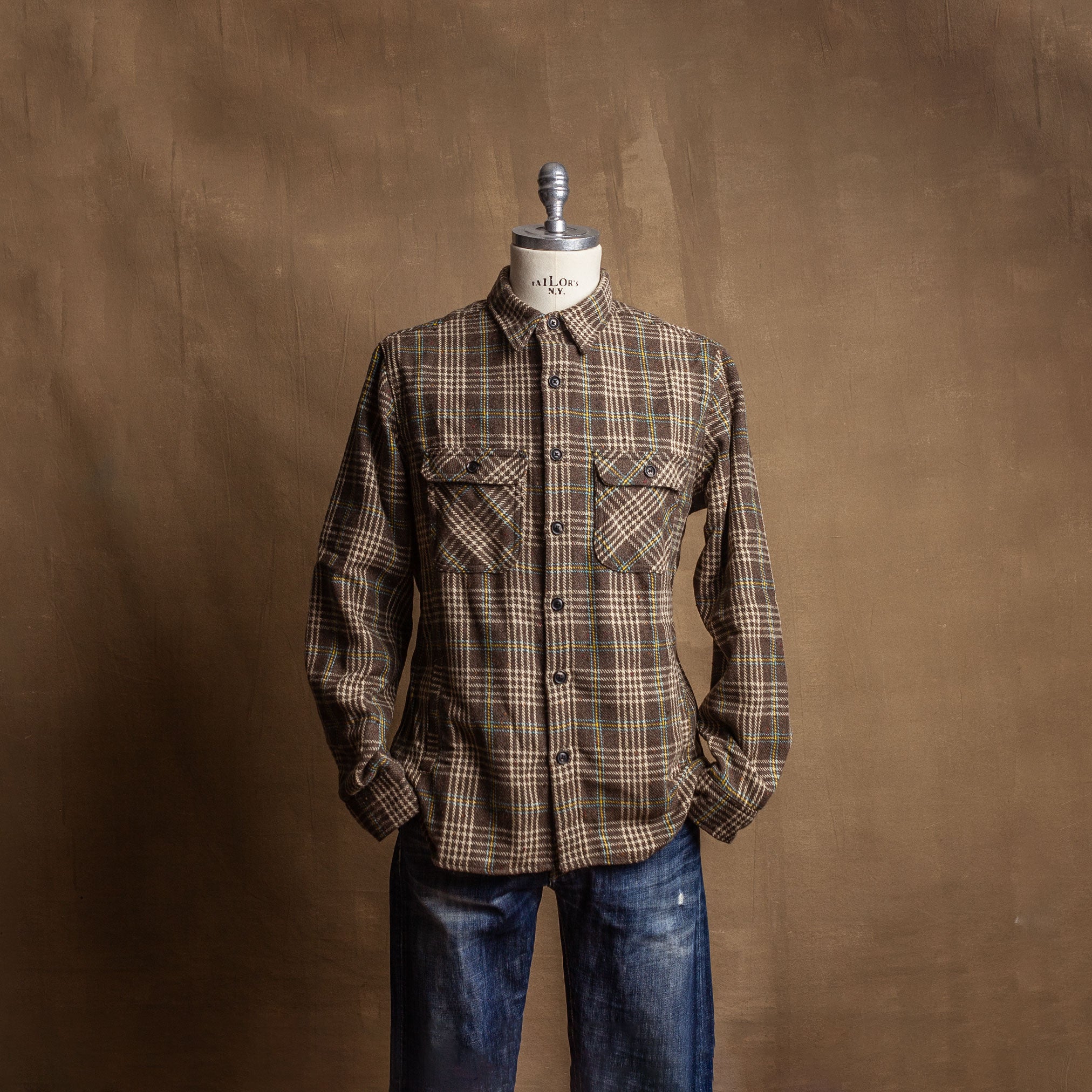 The Alta in Brown Plaid