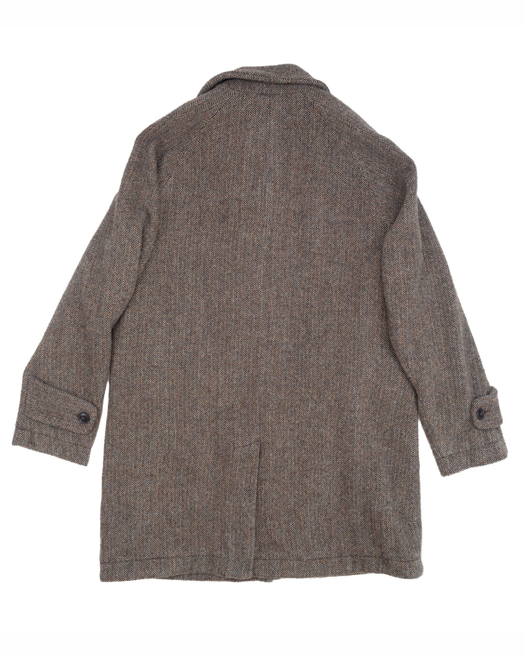 The Patrik Coat in Shetland Herringbone
