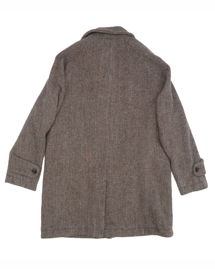 The Patrik Coat in Shetland Herringbone