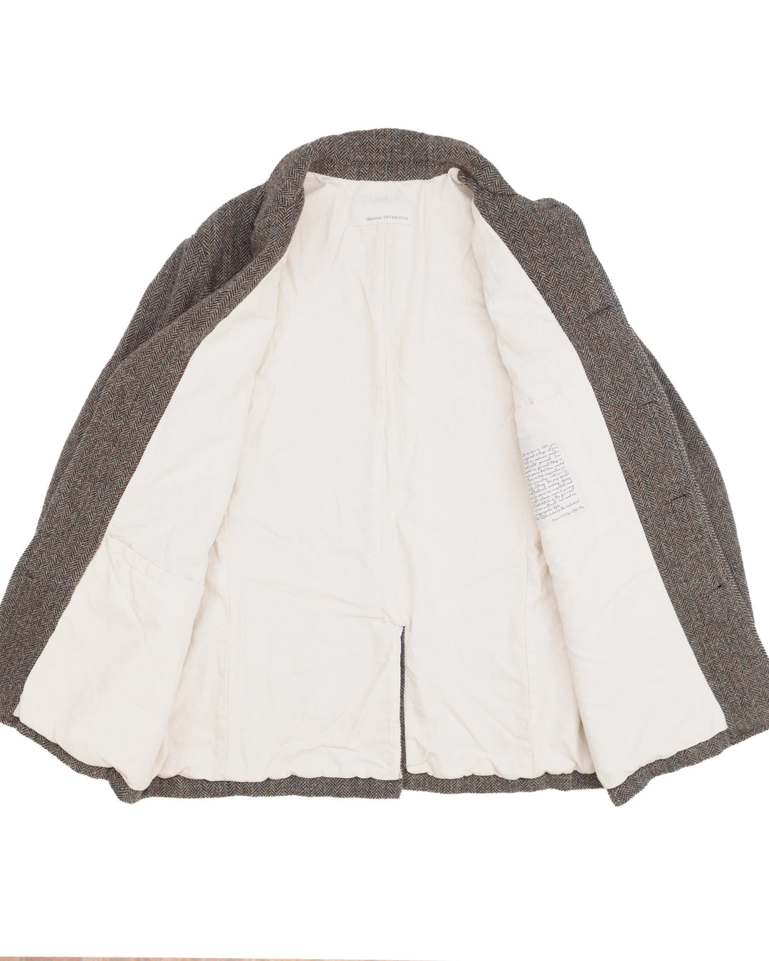 The Omero Jacket in Shetland Herringbone