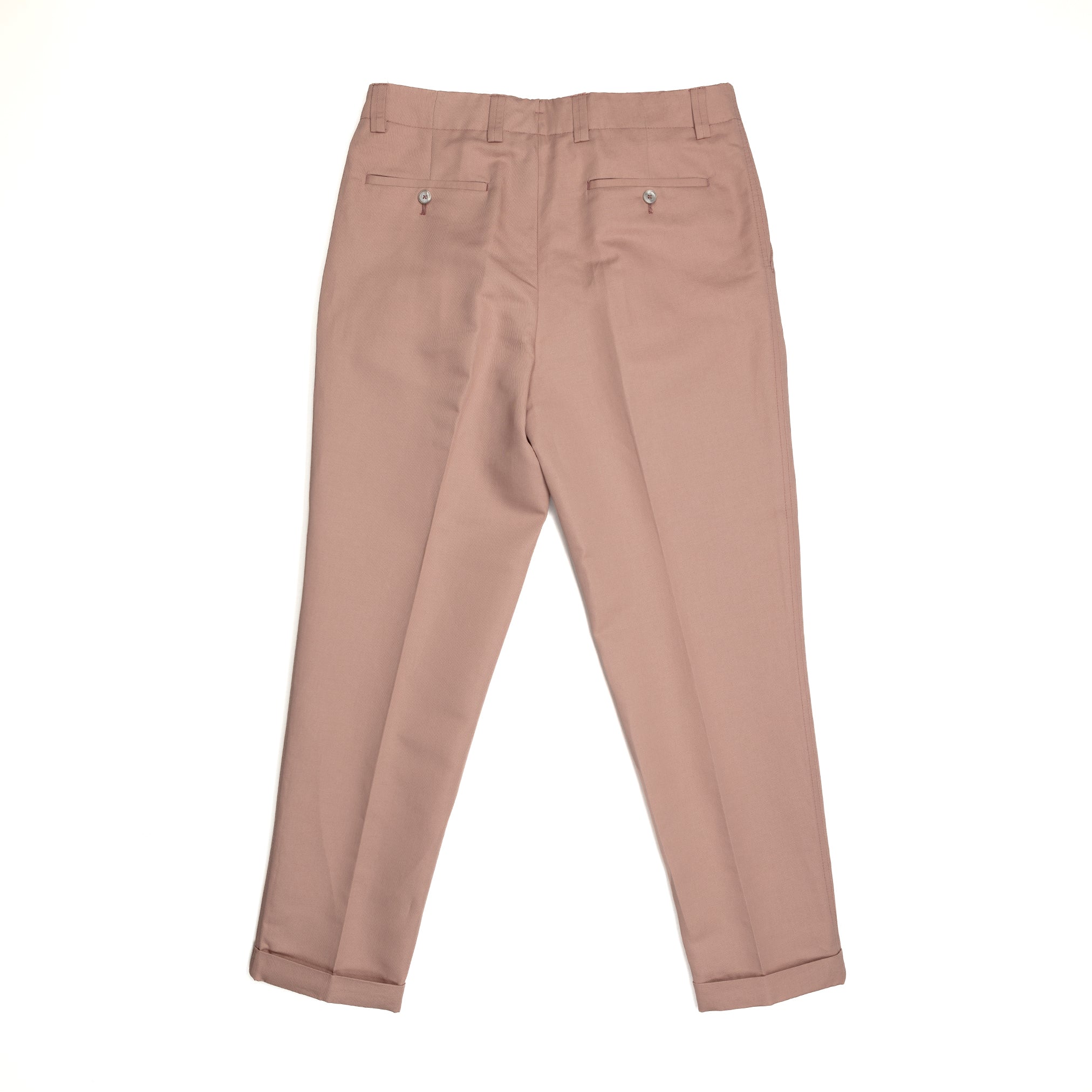 Cardiff Cotton & Linen Pant in Dusty Rose