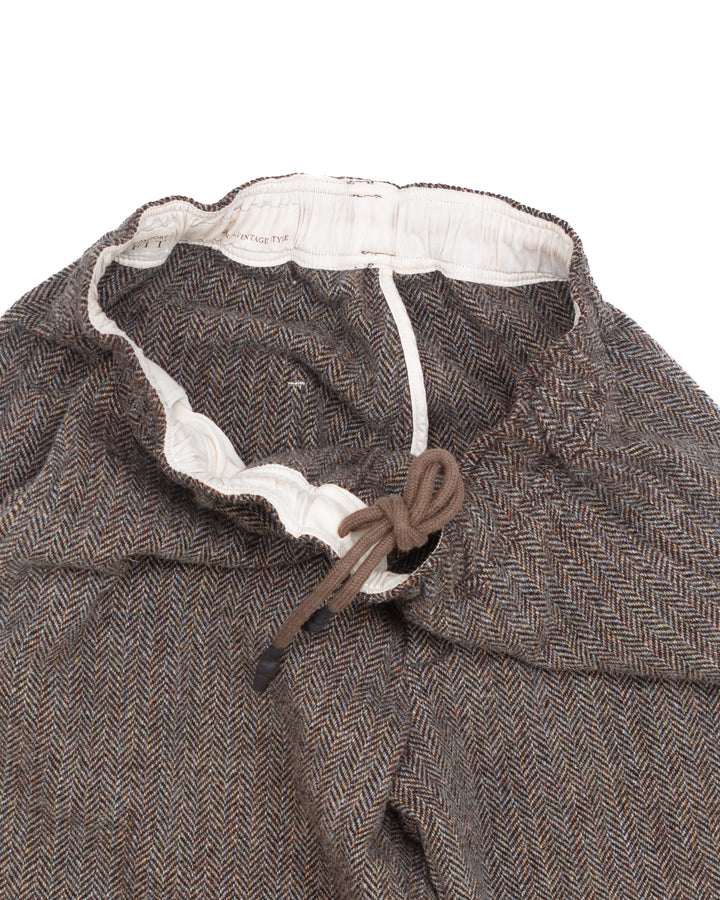 The Andre Pant in Herringbone Wool