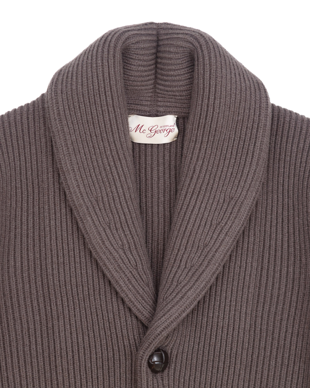 Shawl Cardigan in Taupe