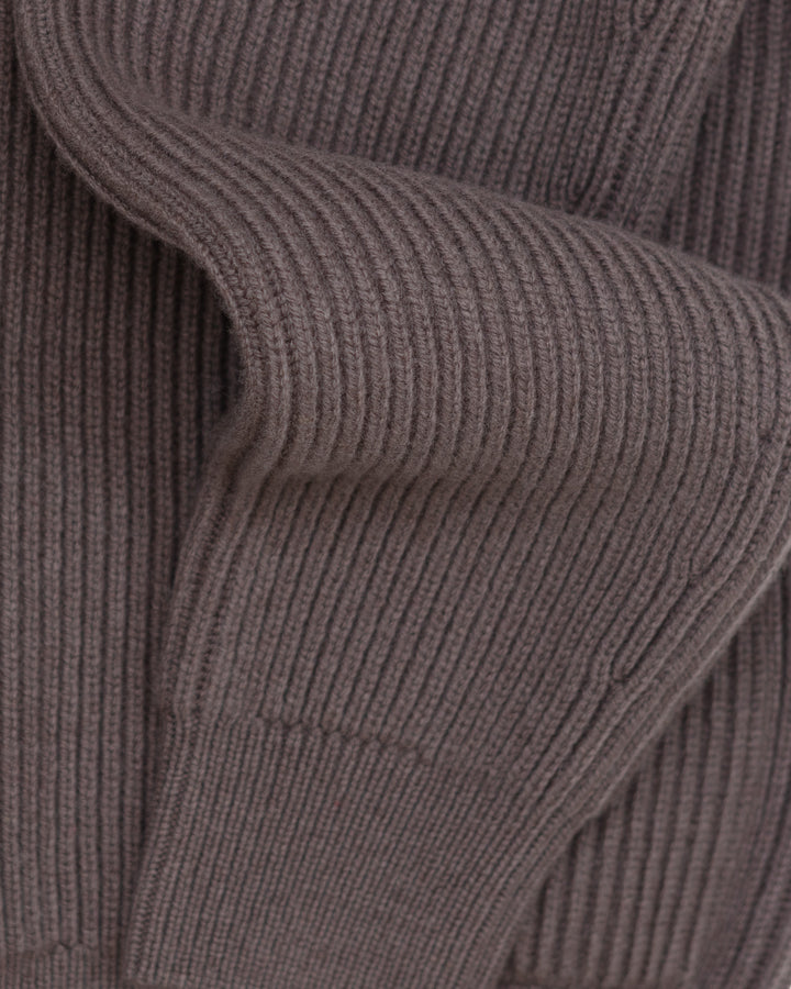 Shawl Cardigan in Taupe