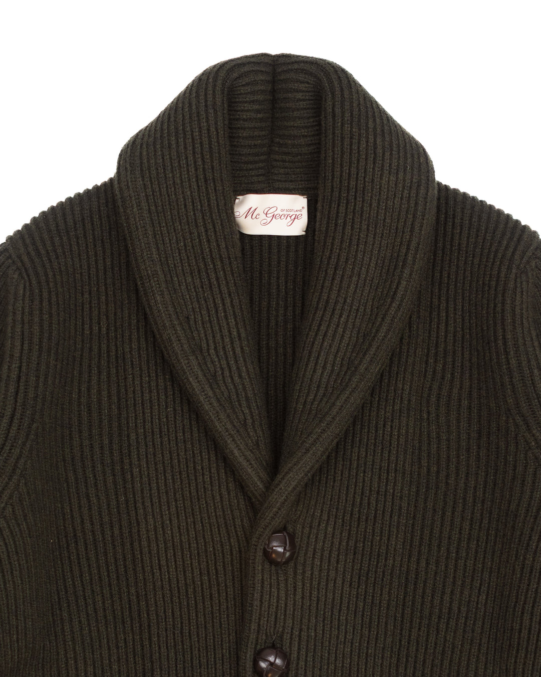 Shawl Cardigan in Forest