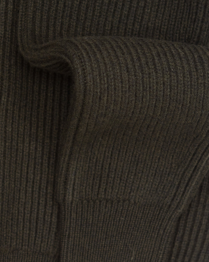Shawl Cardigan in Forest