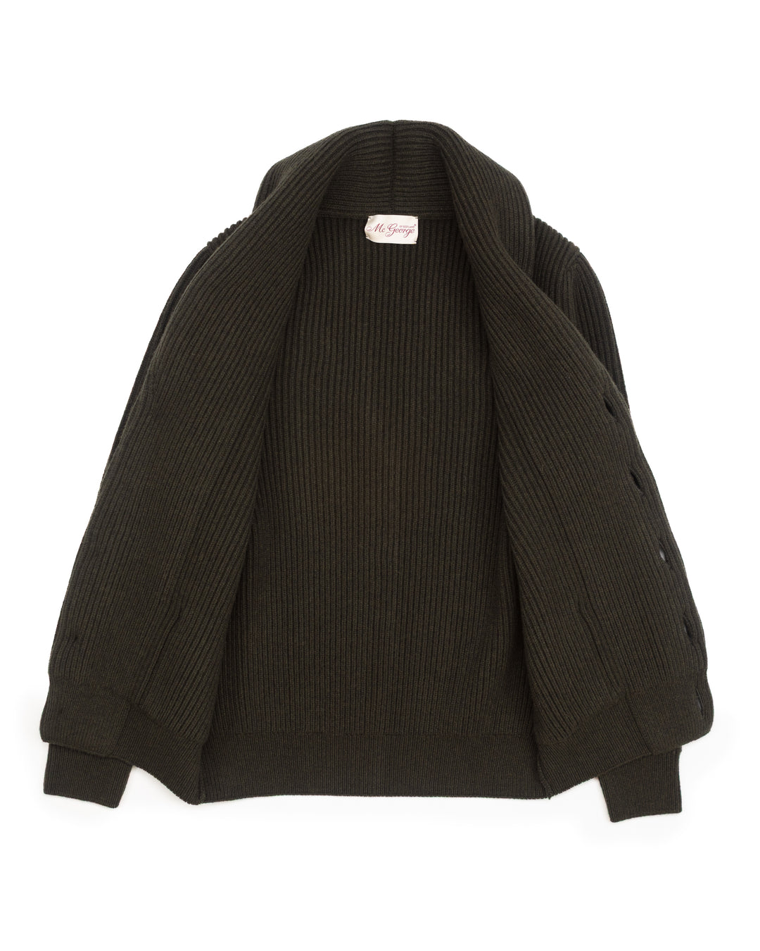Shawl Cardigan in Forest