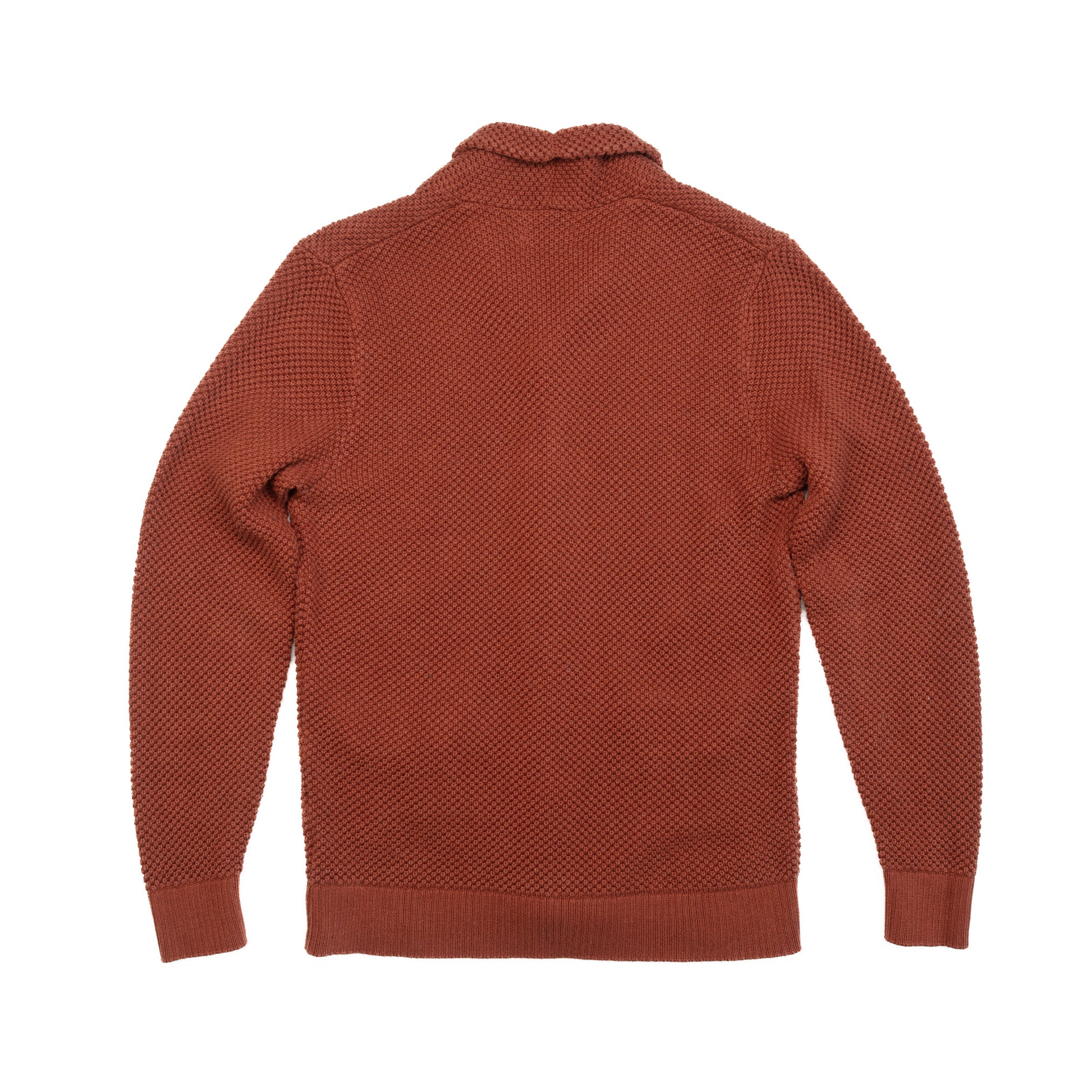 The Crawford Sweater in Rust - M