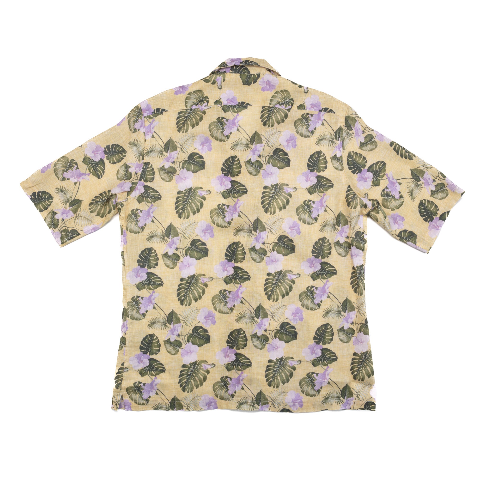 Green Palms Hawaii Linen Shirt