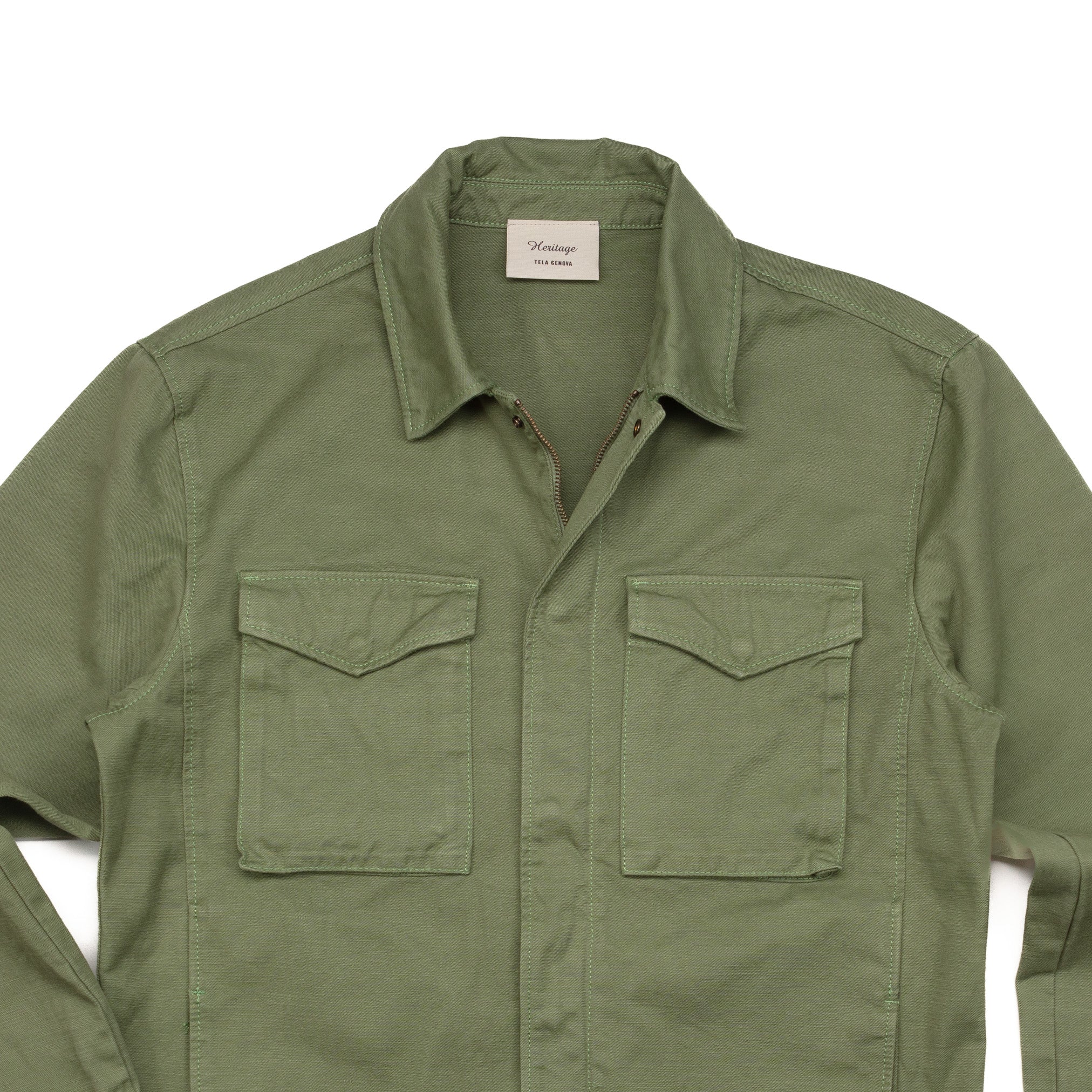 The Brent Jacket in Army Green