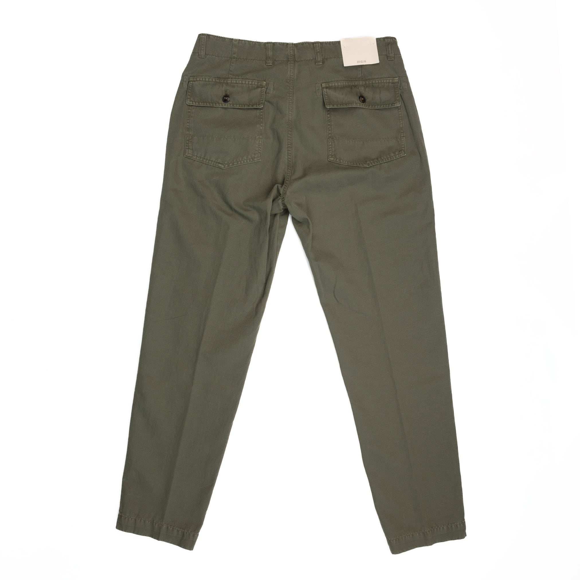 Cotton & Linen Fatigues in Green