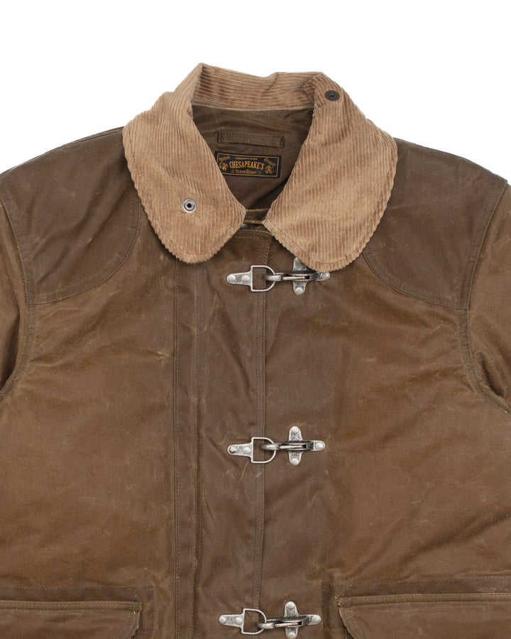 The Bedford Fireman Jacket in Waxed Sand
