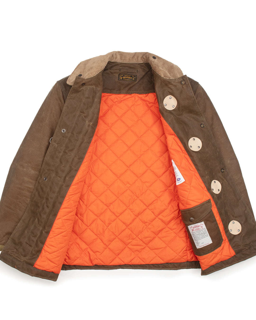 The Bedford Fireman Jacket in Waxed Sand