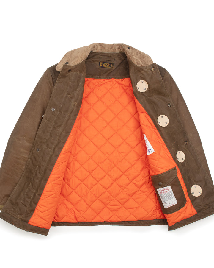 The Bedford Fireman Jacket in Waxed Sand