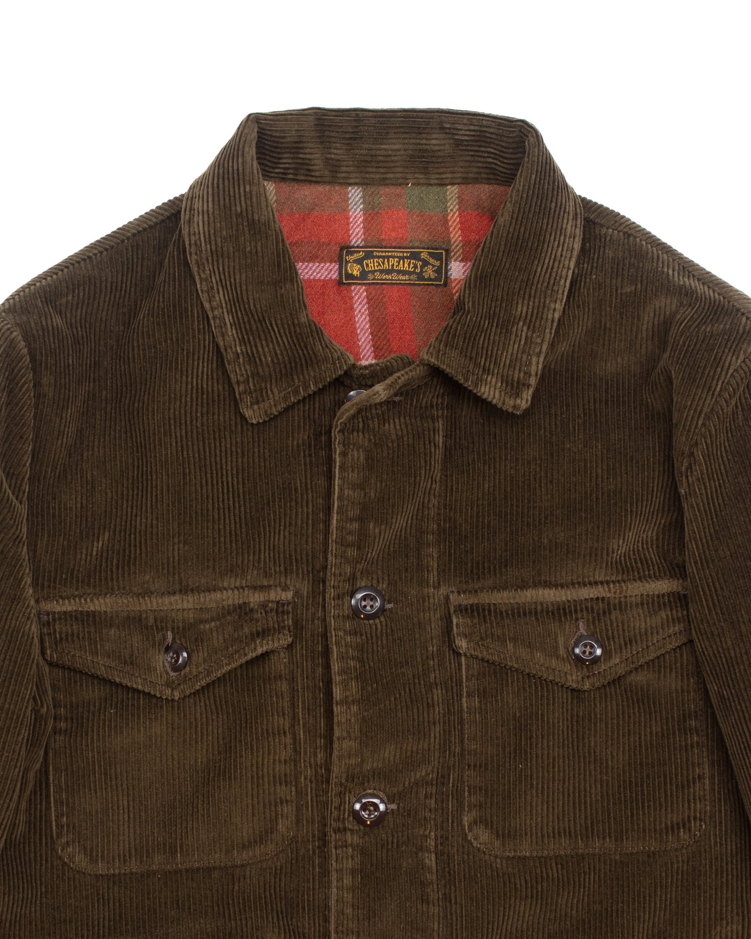 The Burlington Jacket in Green Corduroy