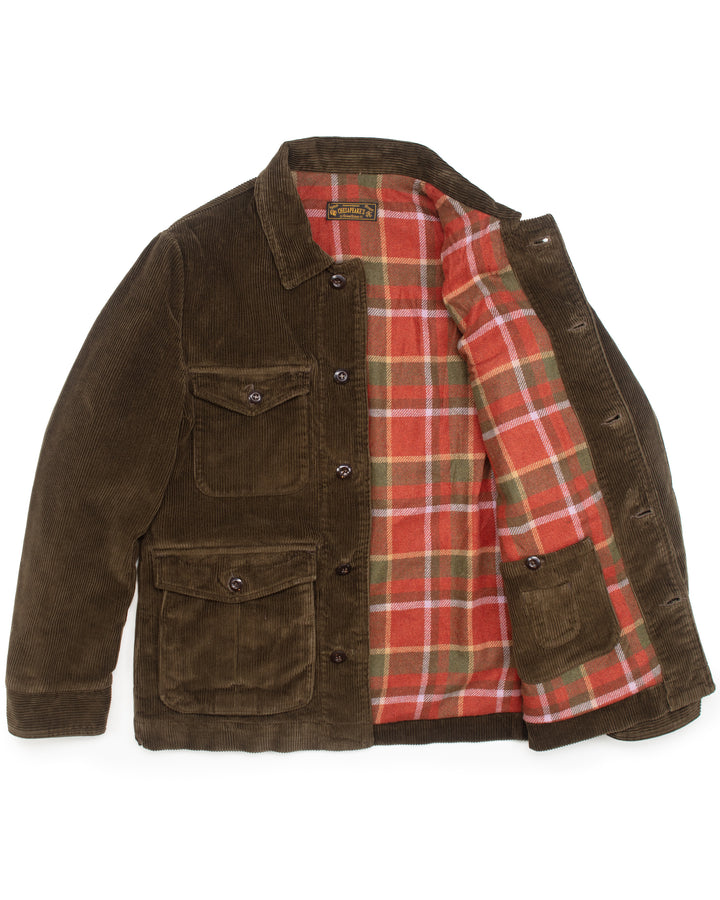 The Burlington Jacket in Green Corduroy