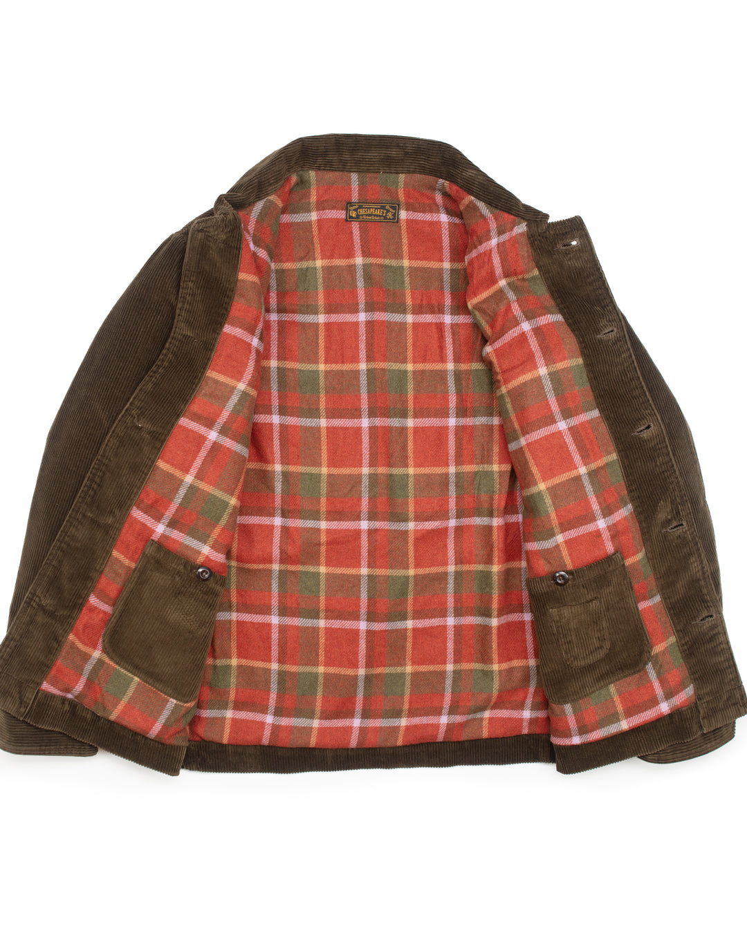The Burlington Jacket in Green Corduroy