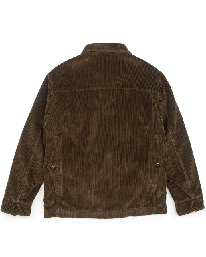 The Burlington Jacket in Green Corduroy