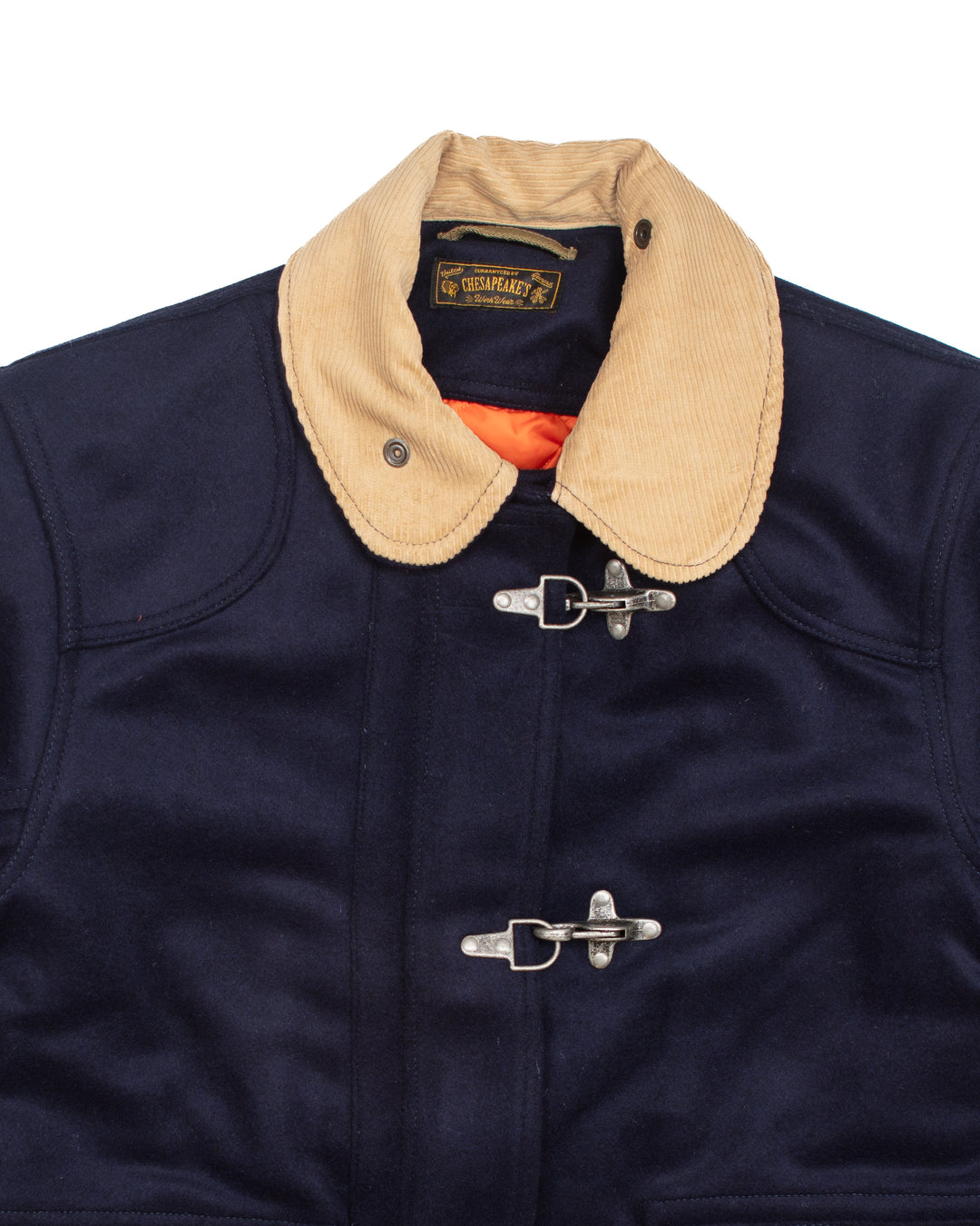 The Bedford Fireman Jacket in Navy Wool