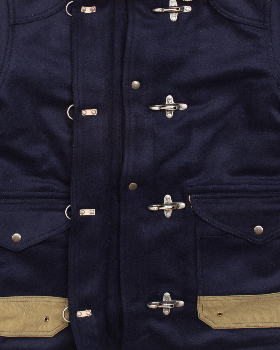 The Bedford Fireman Jacket in Navy Wool