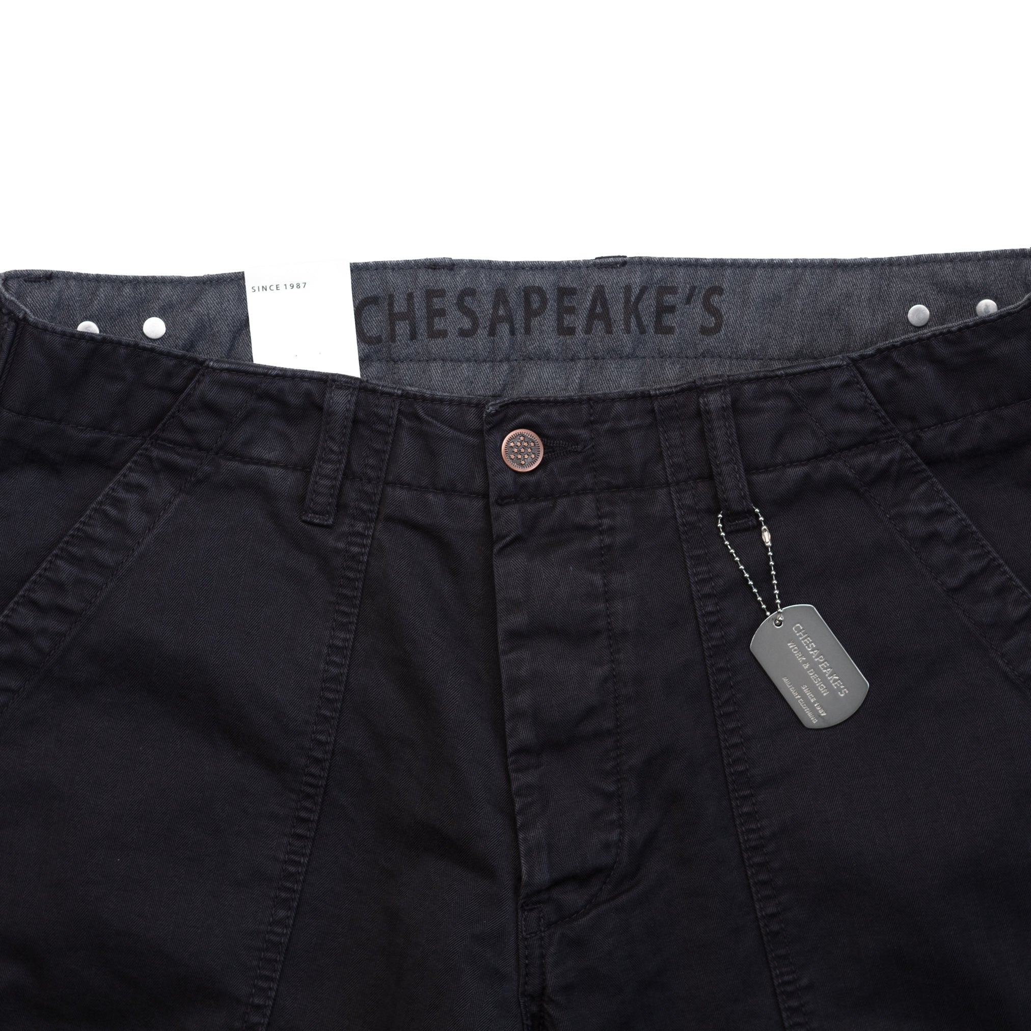 Degrasse Fatigues in Faded Black