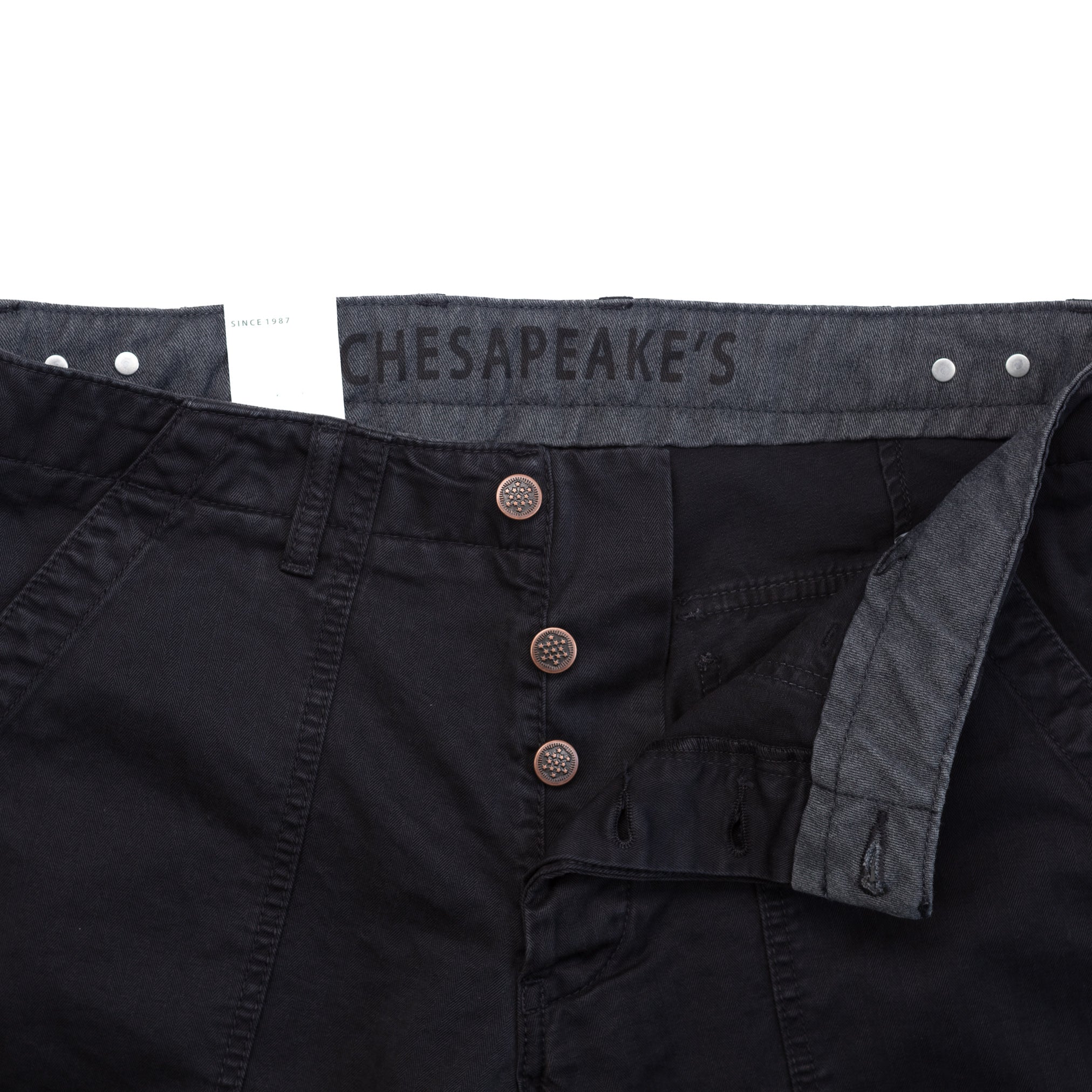 Degrasse Fatigues in Faded Black