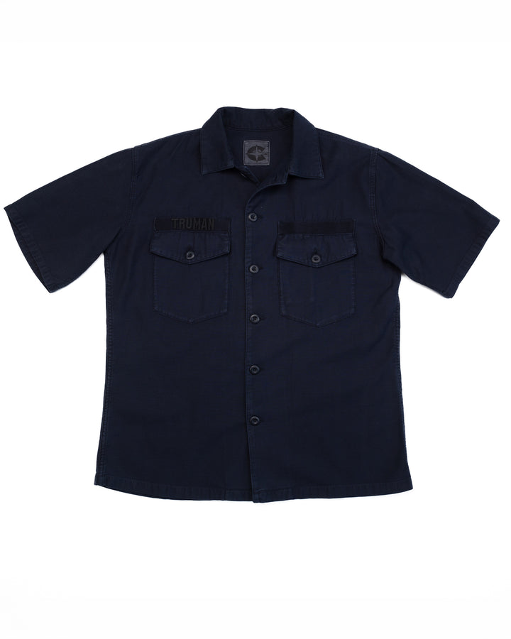 Sbury Ltd Edition Shirt in Navy Slub
