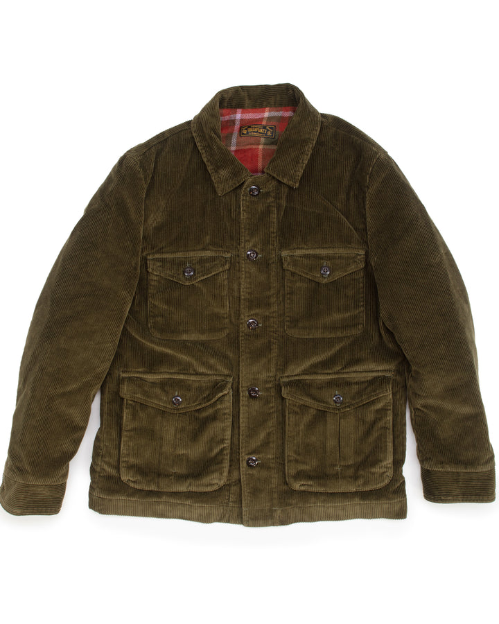 The Burlington Jacket in Green Corduroy