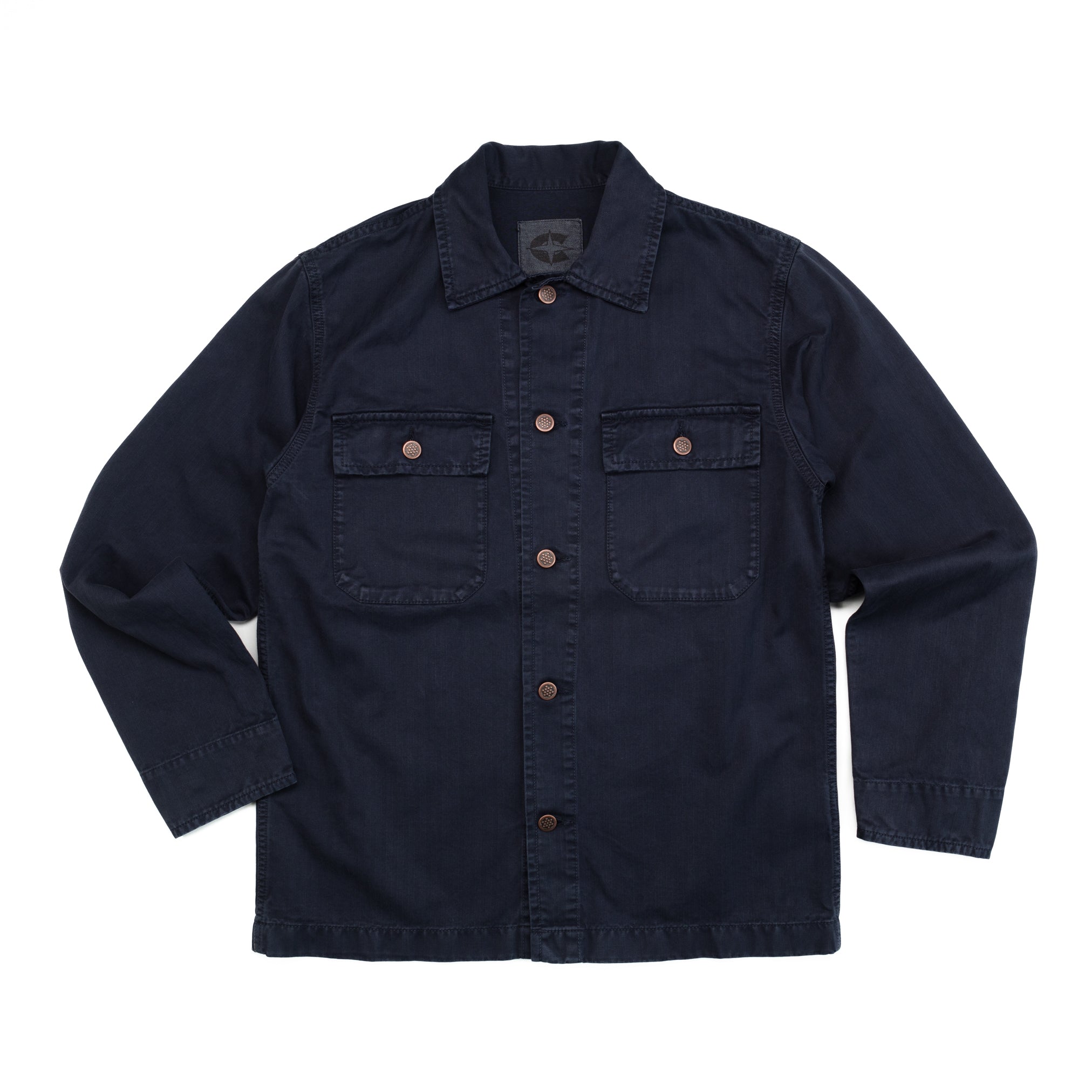 Willy's Field Shirt in Navy HBT