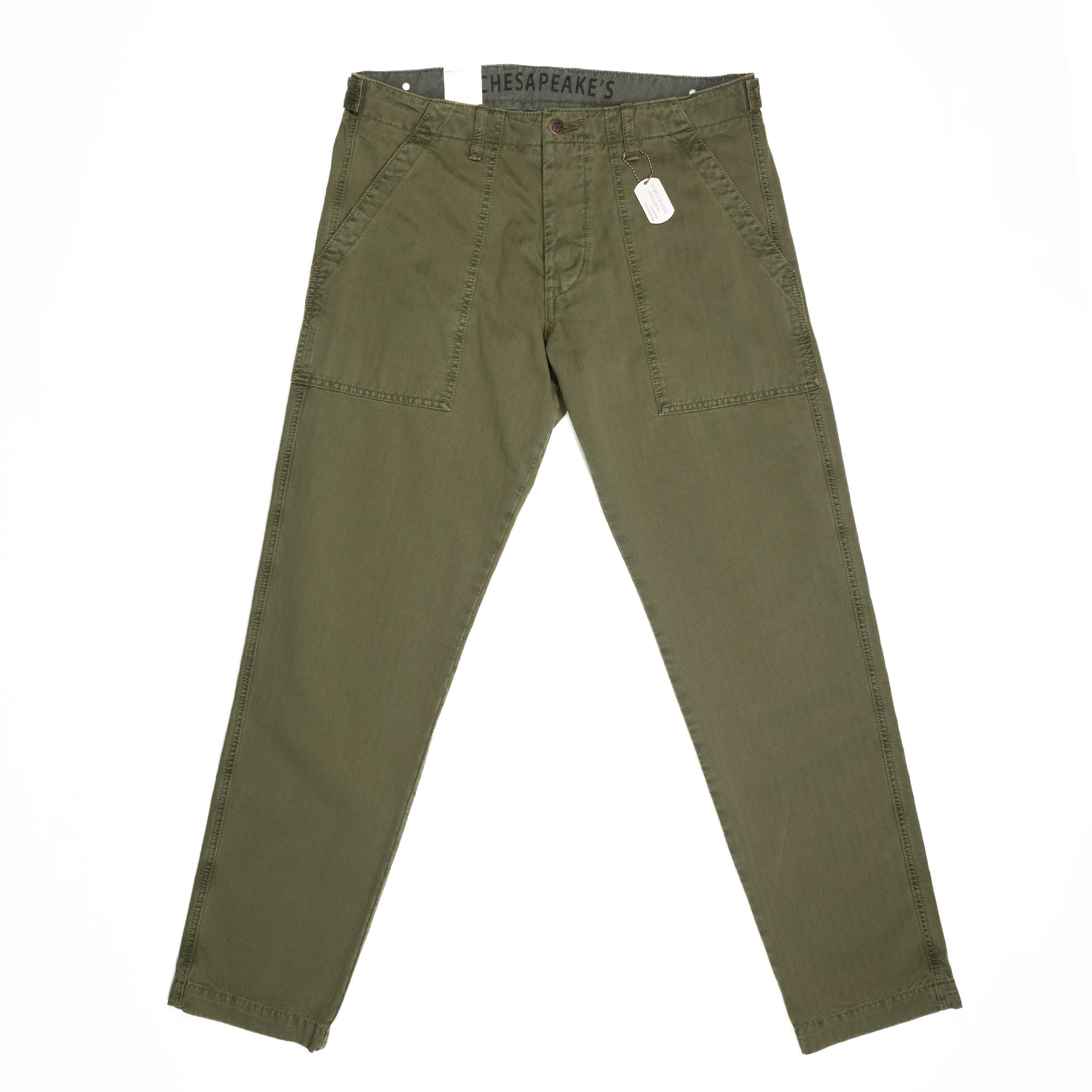 Degrasse Fatigues in Military Green HBT