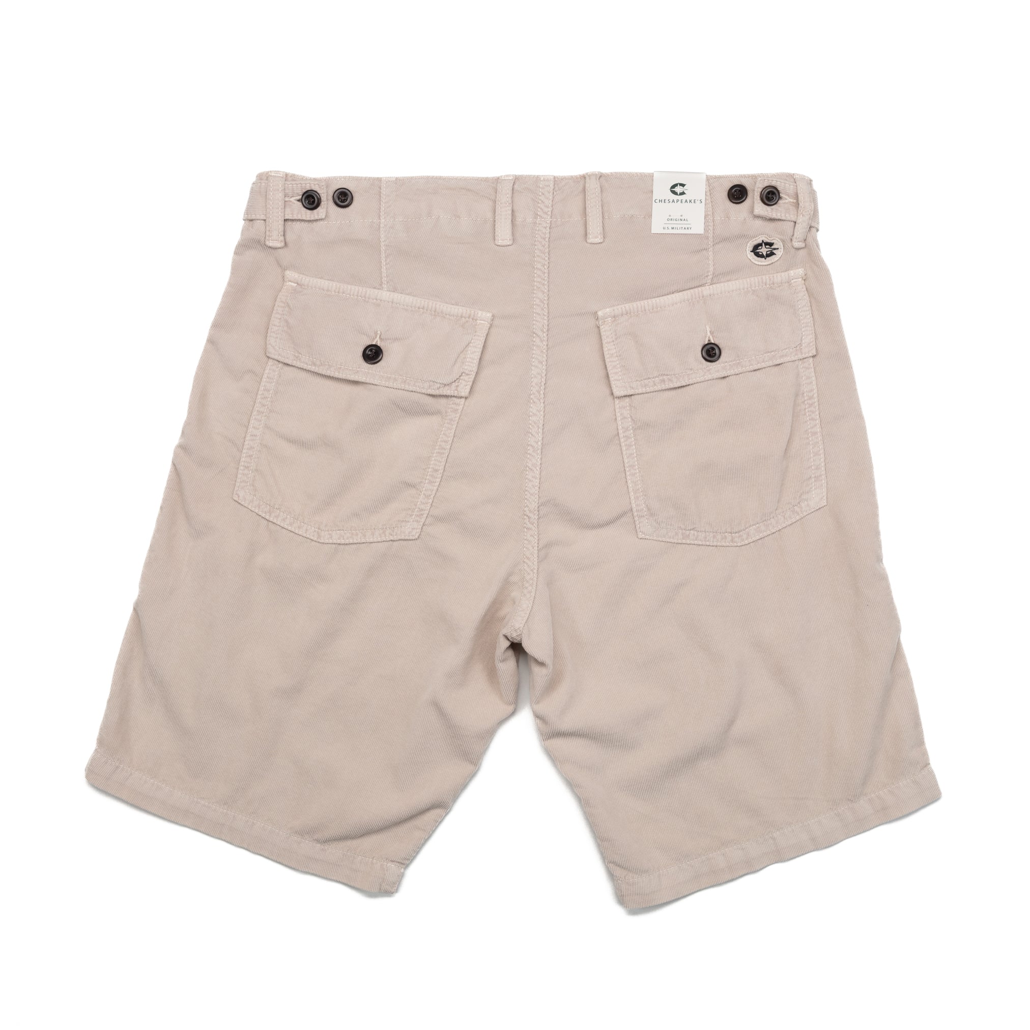 Shannon Fatigue Shorts in Sand Cord