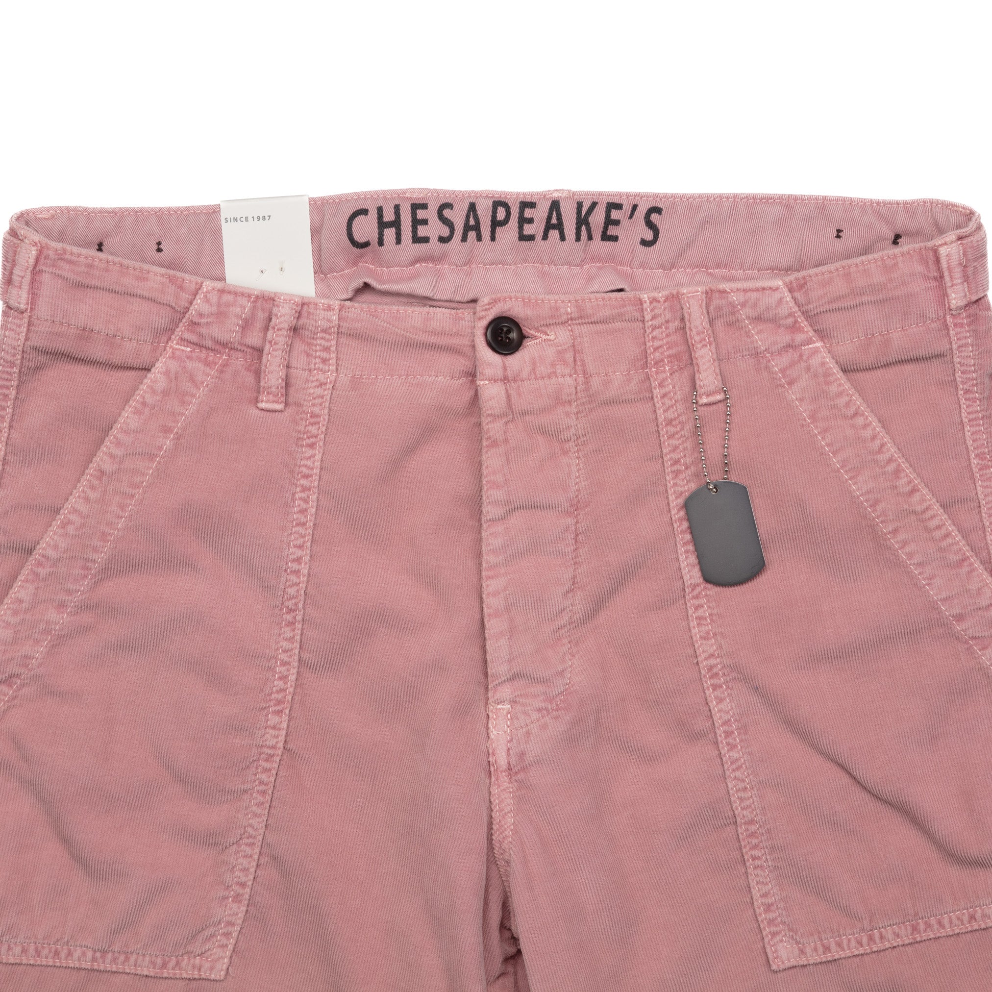 Shannon Fatigue Shorts in Coral Cord