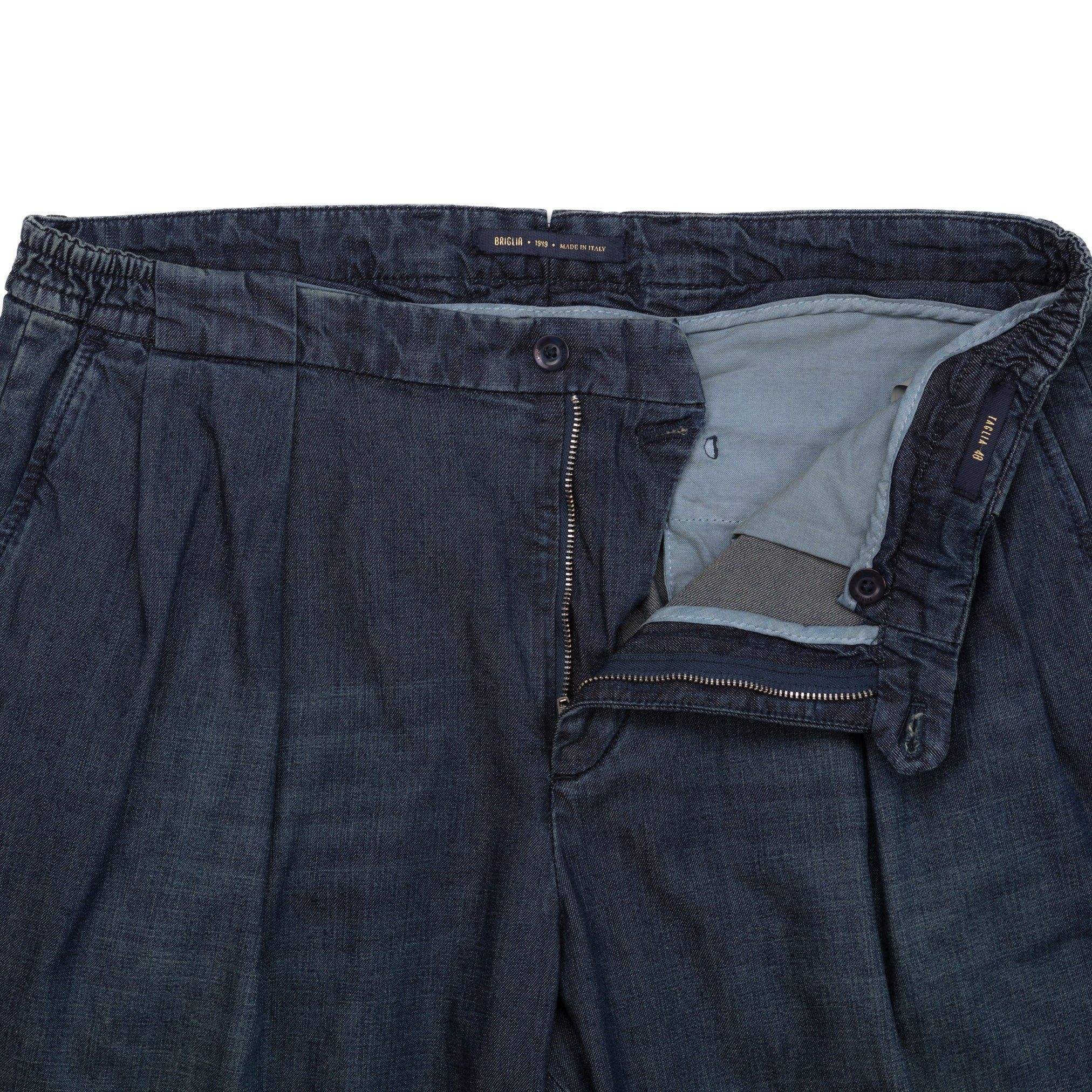 Portobello Pants in Washed Indigo