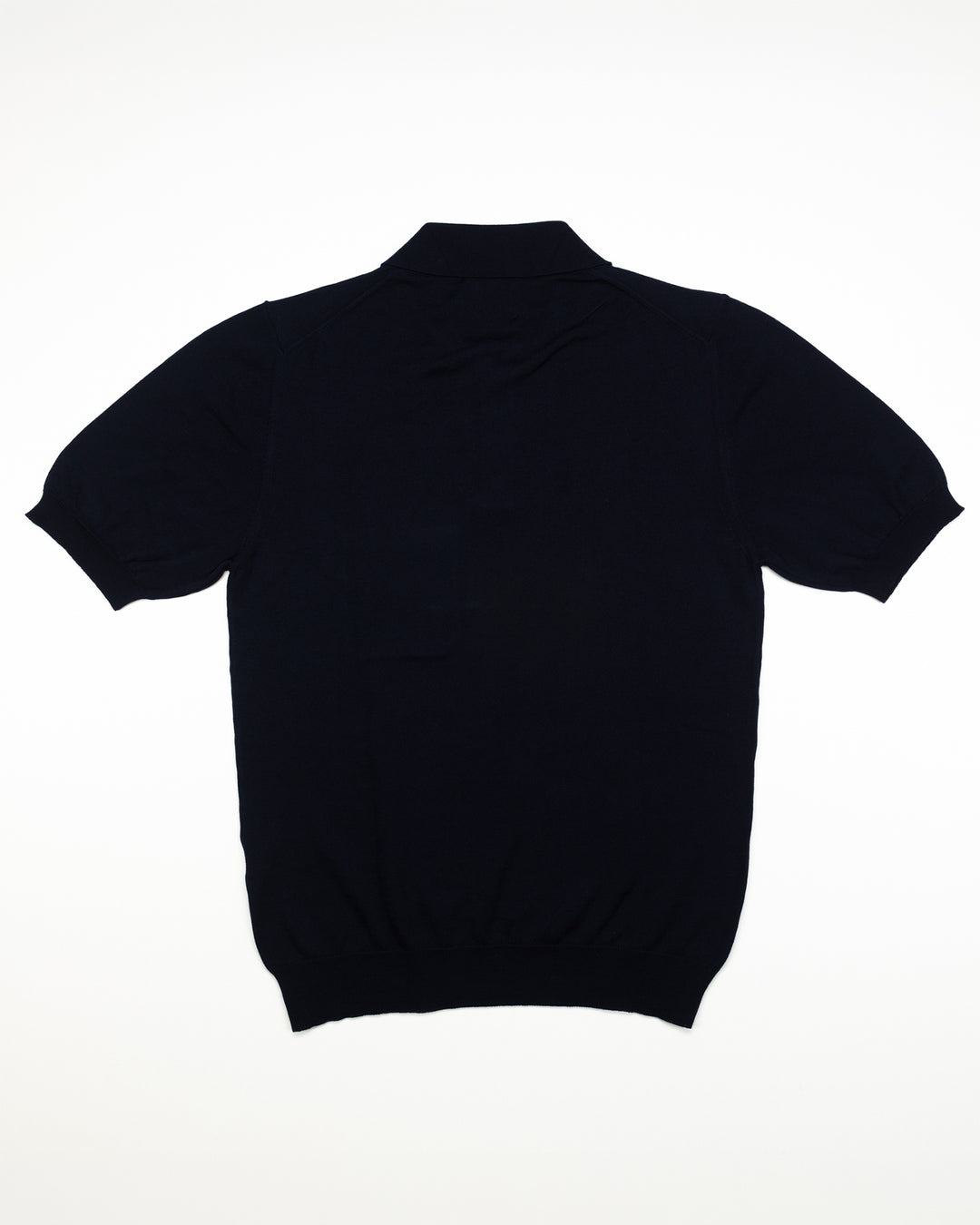 The JFK Buttoned Pocket Polo in Navy