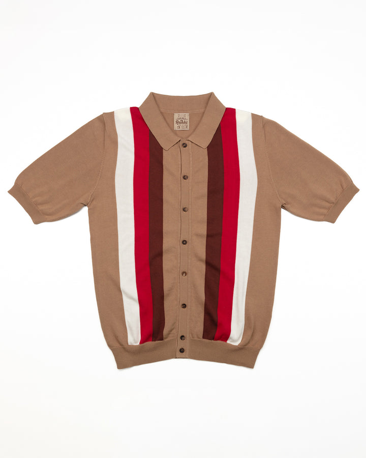 Mr President Polo Shirt in Camel