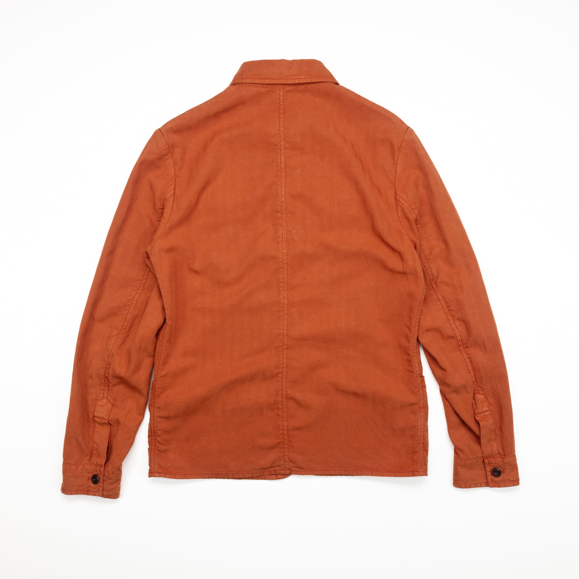 The Iconic Shirt Jacket in Rust