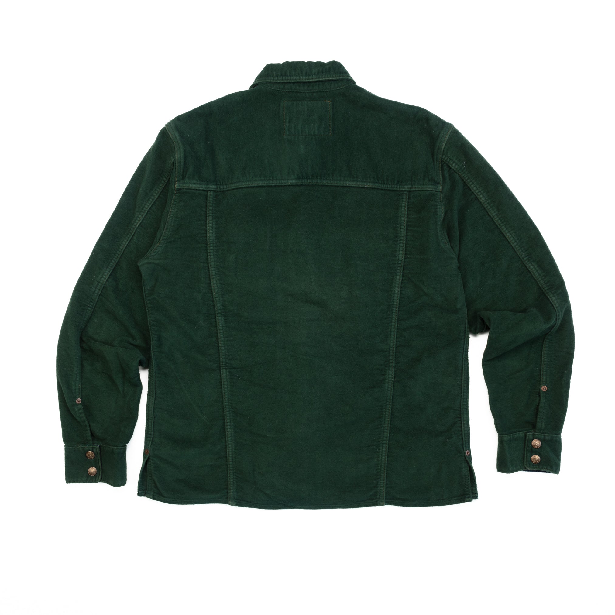 Green Moleskin Shirt - XL
