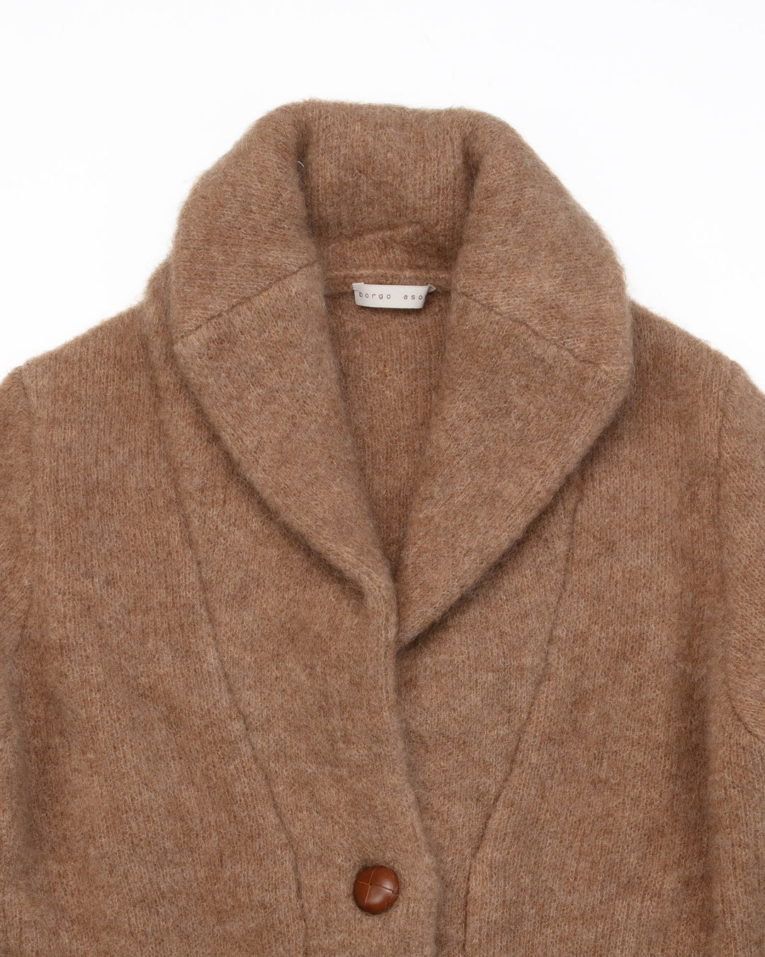 Mohair Jacket in Camel