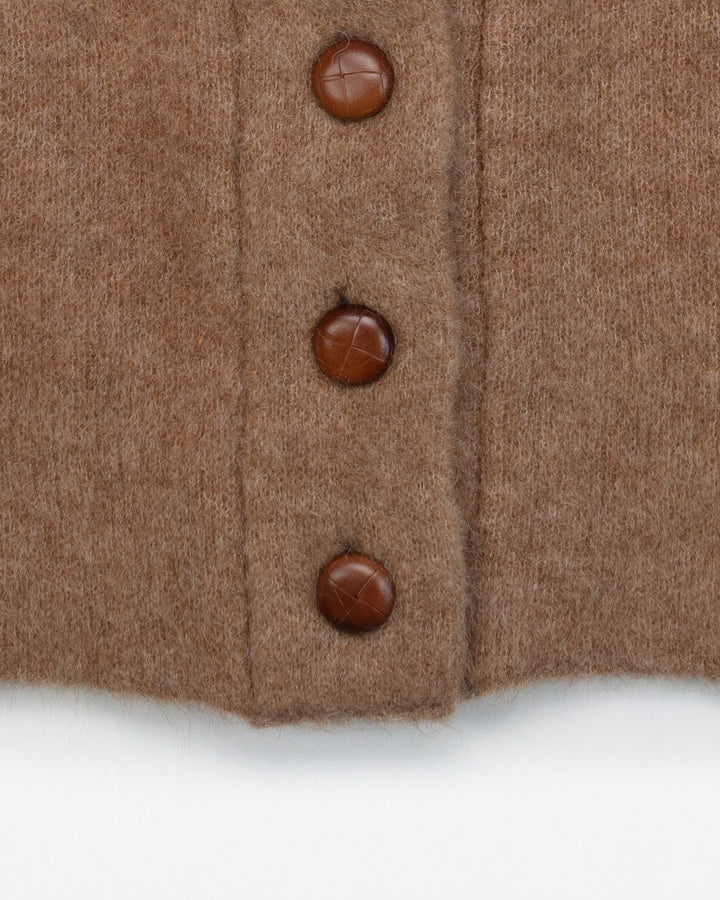 Mohair Jacket in Camel