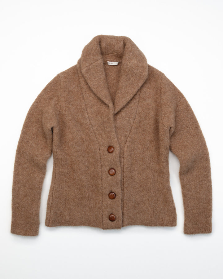 Mohair Jacket in Camel