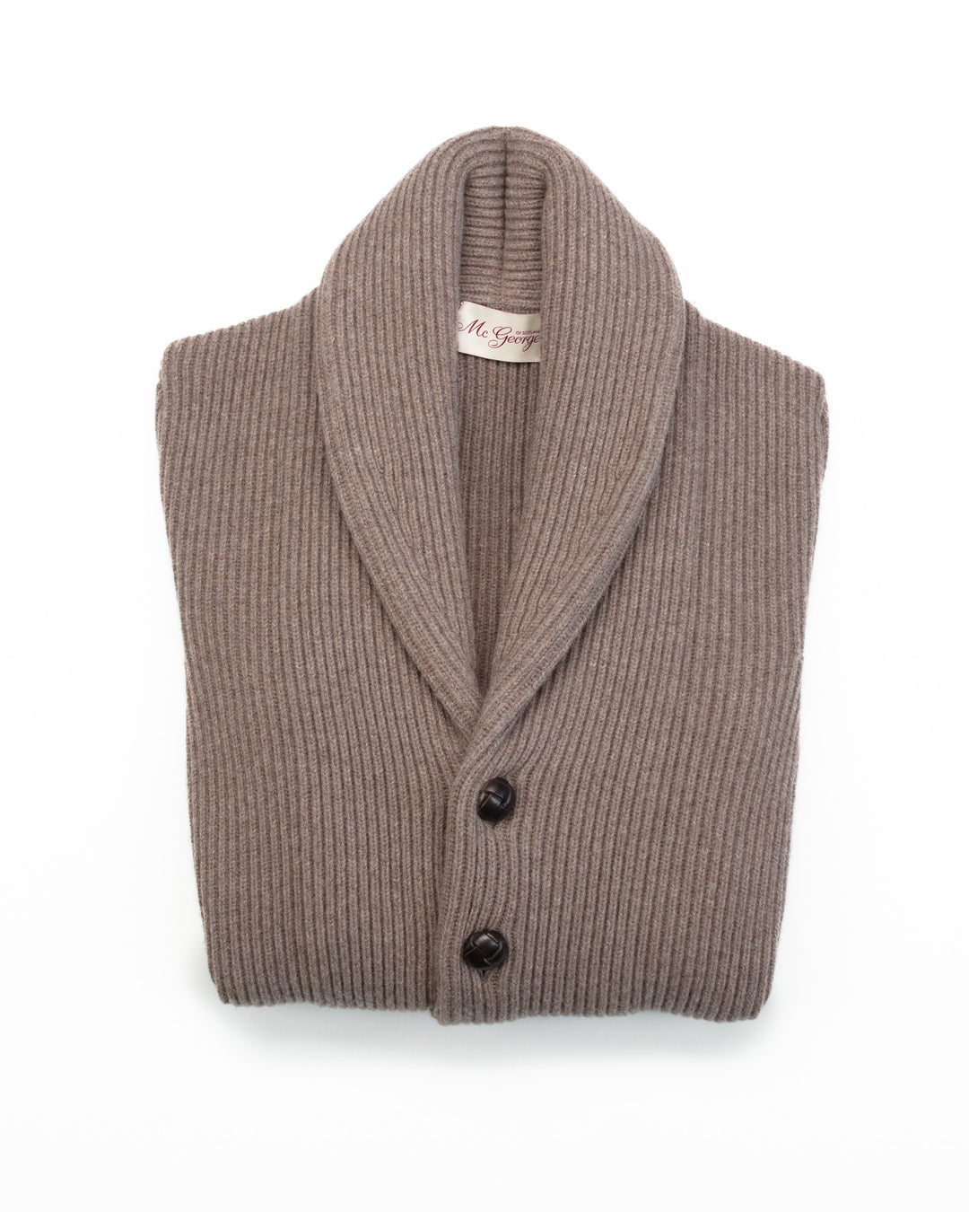 Shawl Cardigan in Taupe