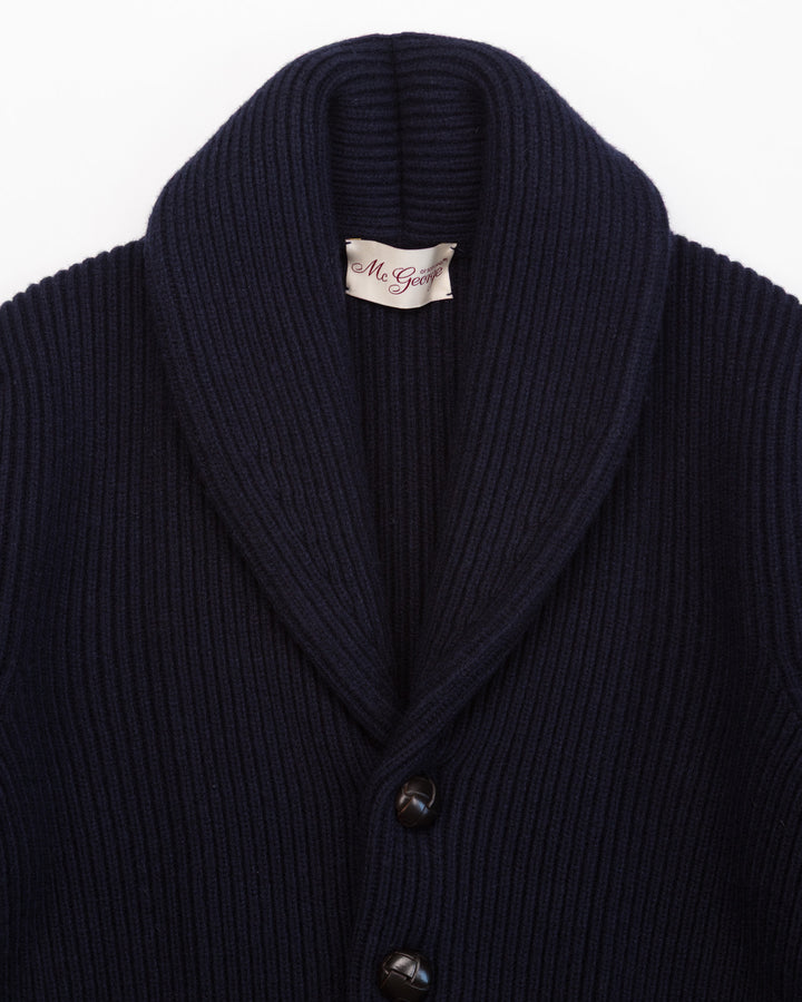 Shawl Cardigan in Navy