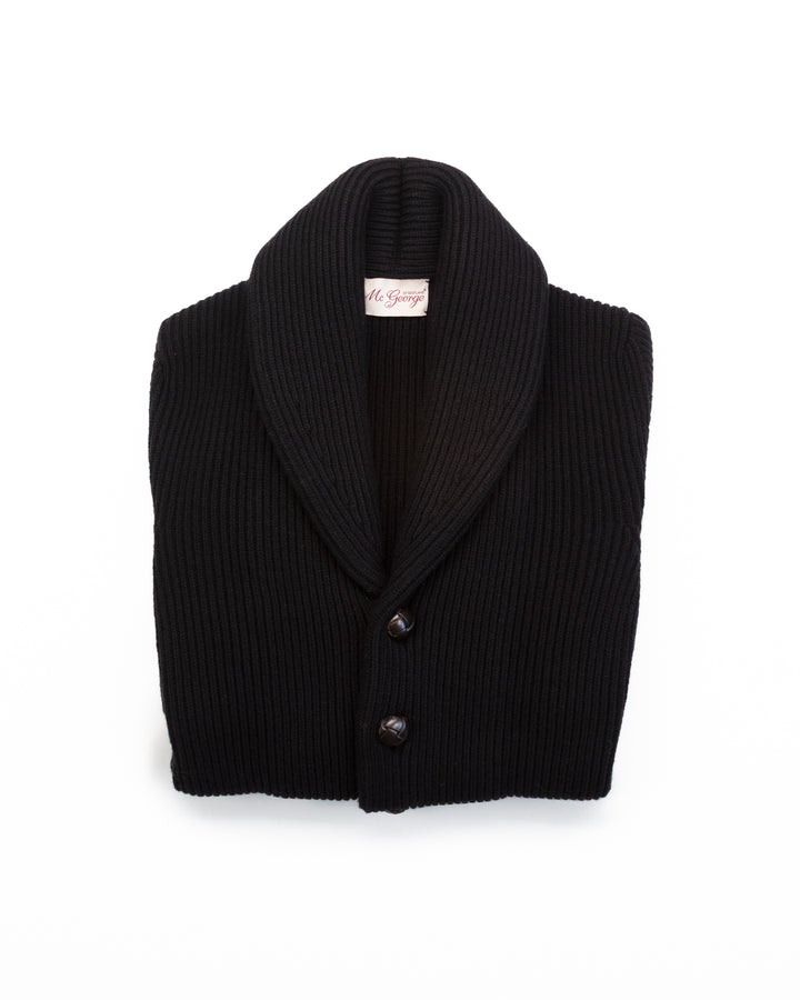 Shawl Cardigan in Black