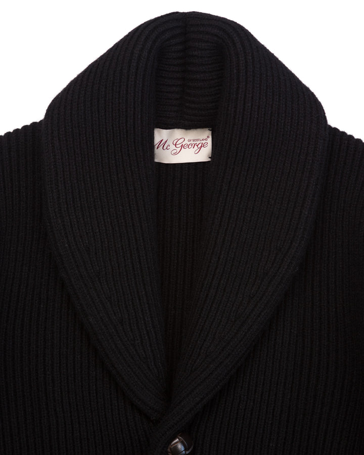 Shawl Cardigan in Black