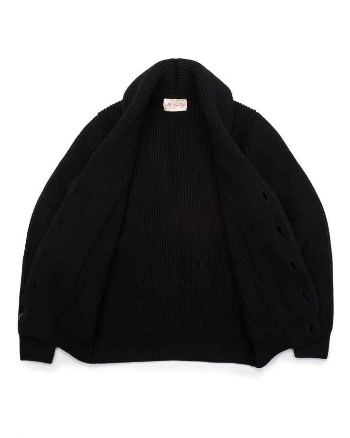 Shawl Cardigan in Black