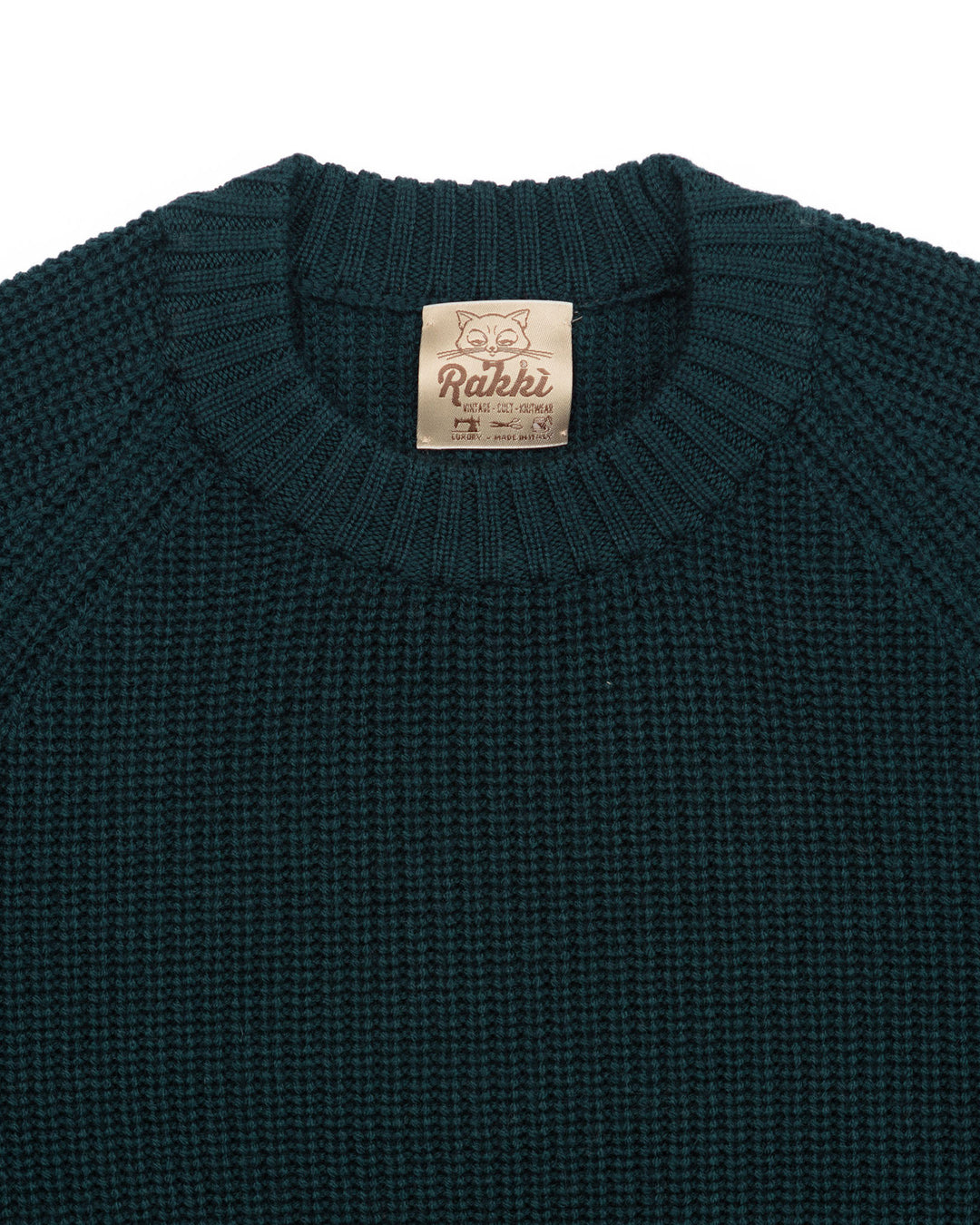 Rebel Crewneck in Bottle Green