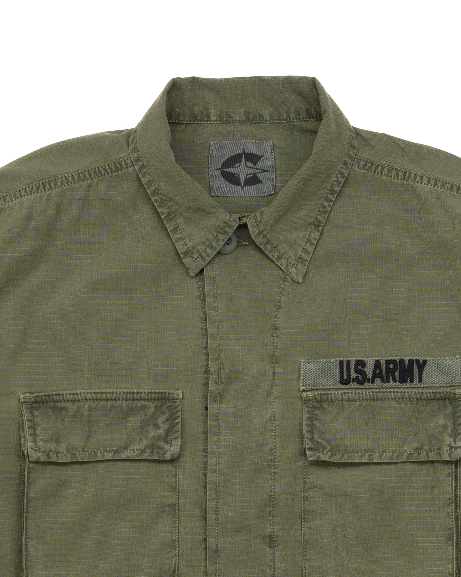 Korpela Utility Jacket in Military Green – The Revive Club
