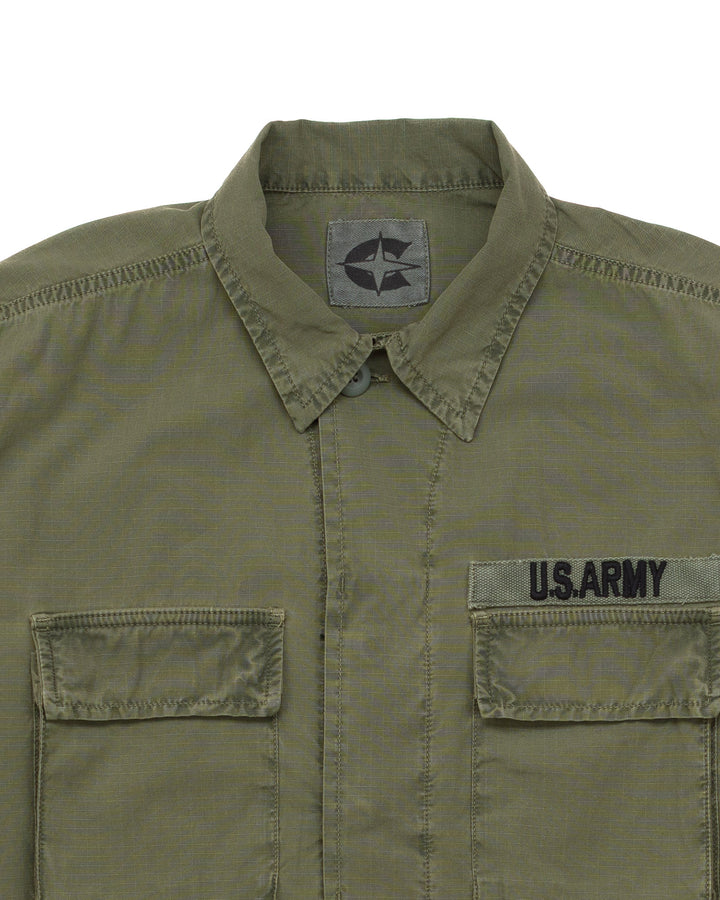 Korpela Utility Jacket in Military Green